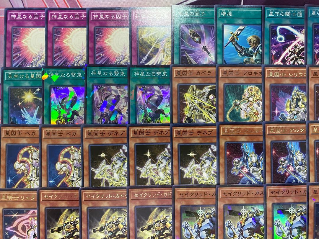 002　新規採用　遊戯王　テラナイト　セイクリッド　本格構築済みデッキ 1枚