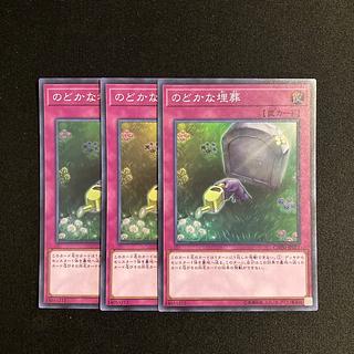 m204 のどかな埋葬 スーパーレア 3枚セット 遊戯王 トレトレ