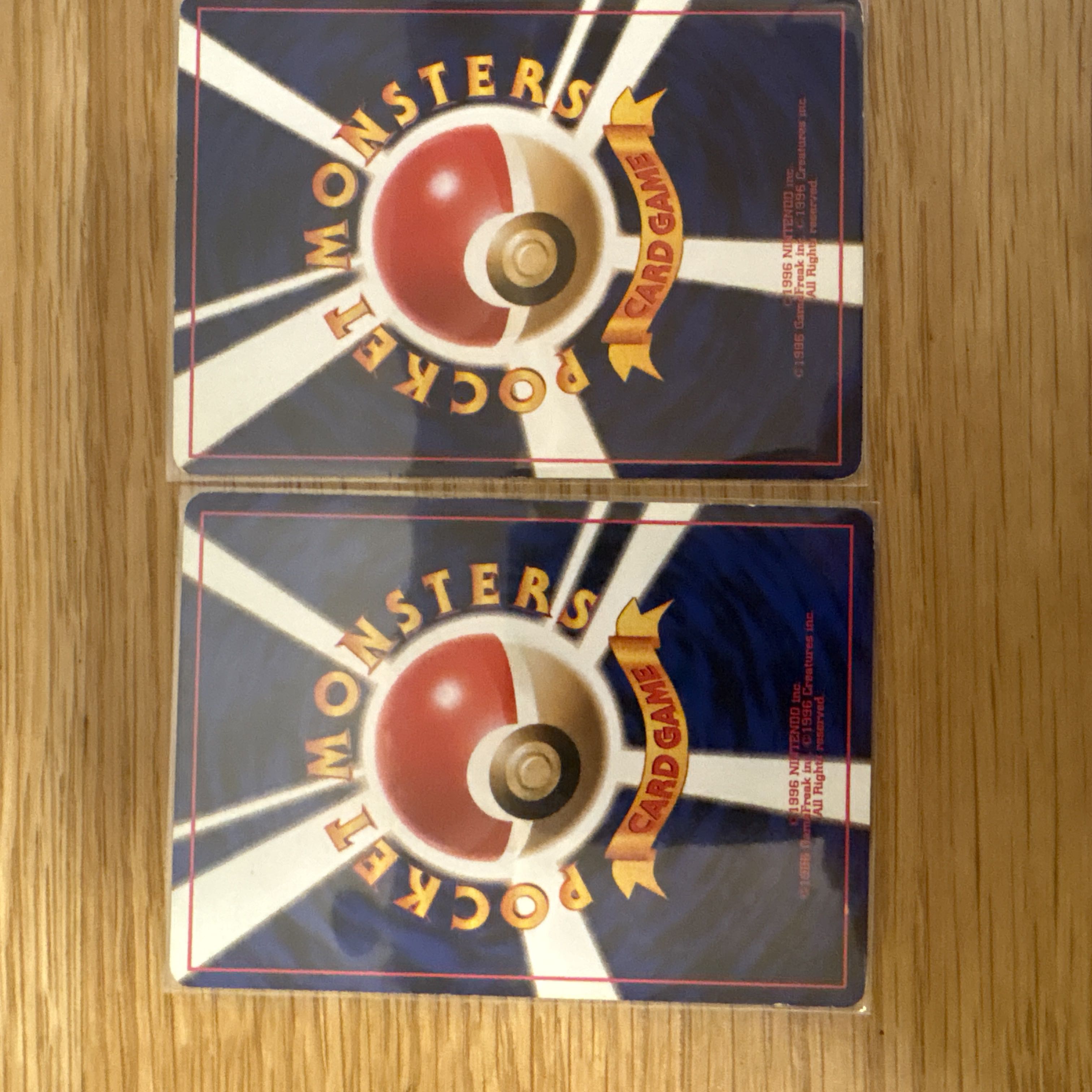 【旧裏まとめ売り】無色ポケモン進化ラインセット｜当時物　ハクリュウ　ミニリュウ 3枚