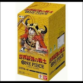ブースターパック 世界最強の戦士【OP-17】 未開封BOX  1BOX