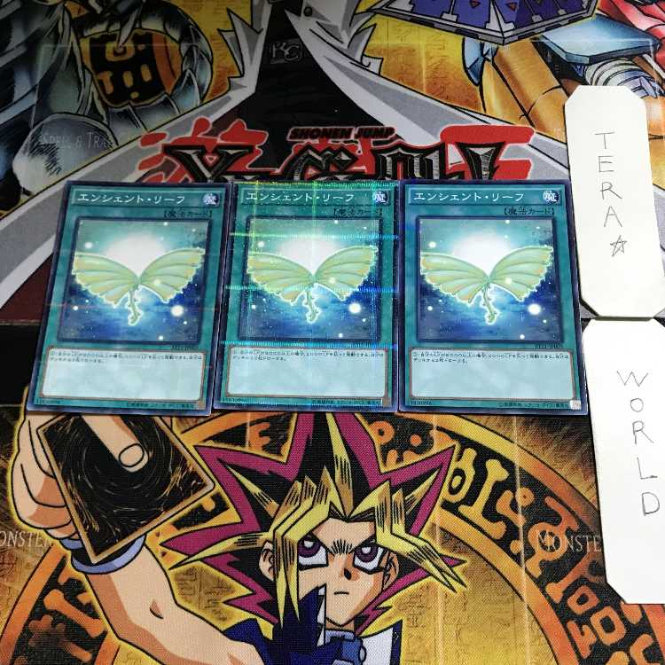 Ancient Leaf 1 Normal Parallel Set of 3 Tera.