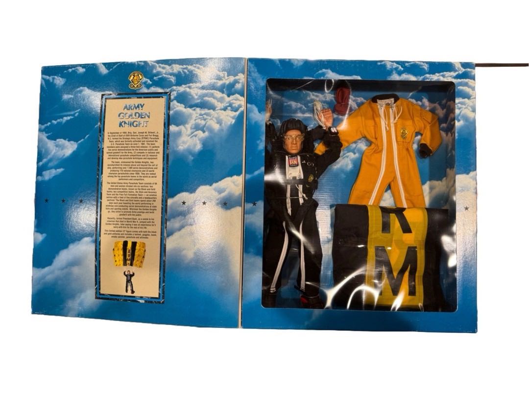 未開封品】 G.I.ジョー U.S.アーミー パラシュートチーム 未開封品】 G.I.ジョー U.S.アーミー パラシュートチーム