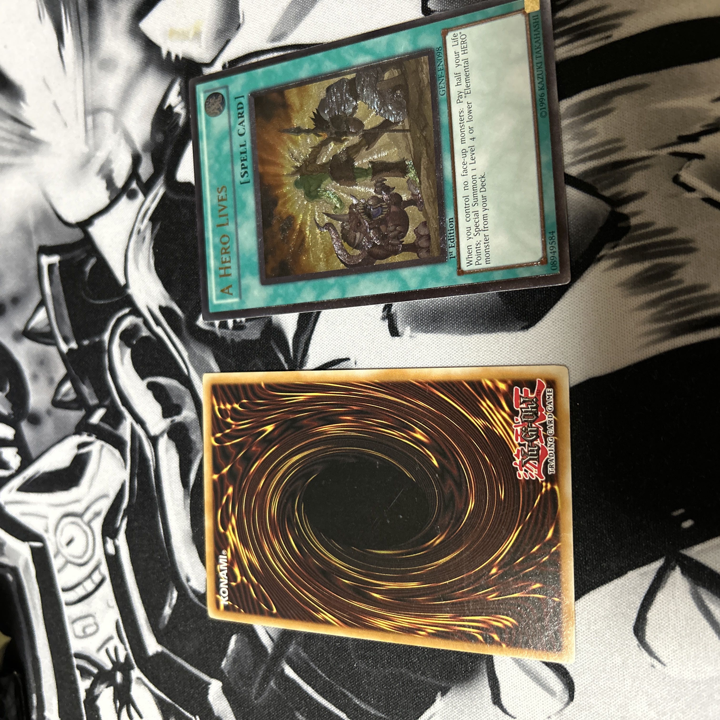 遊戯王　ヒーローアライブ　英語版　A HERO LIVES スペルカード 2枚