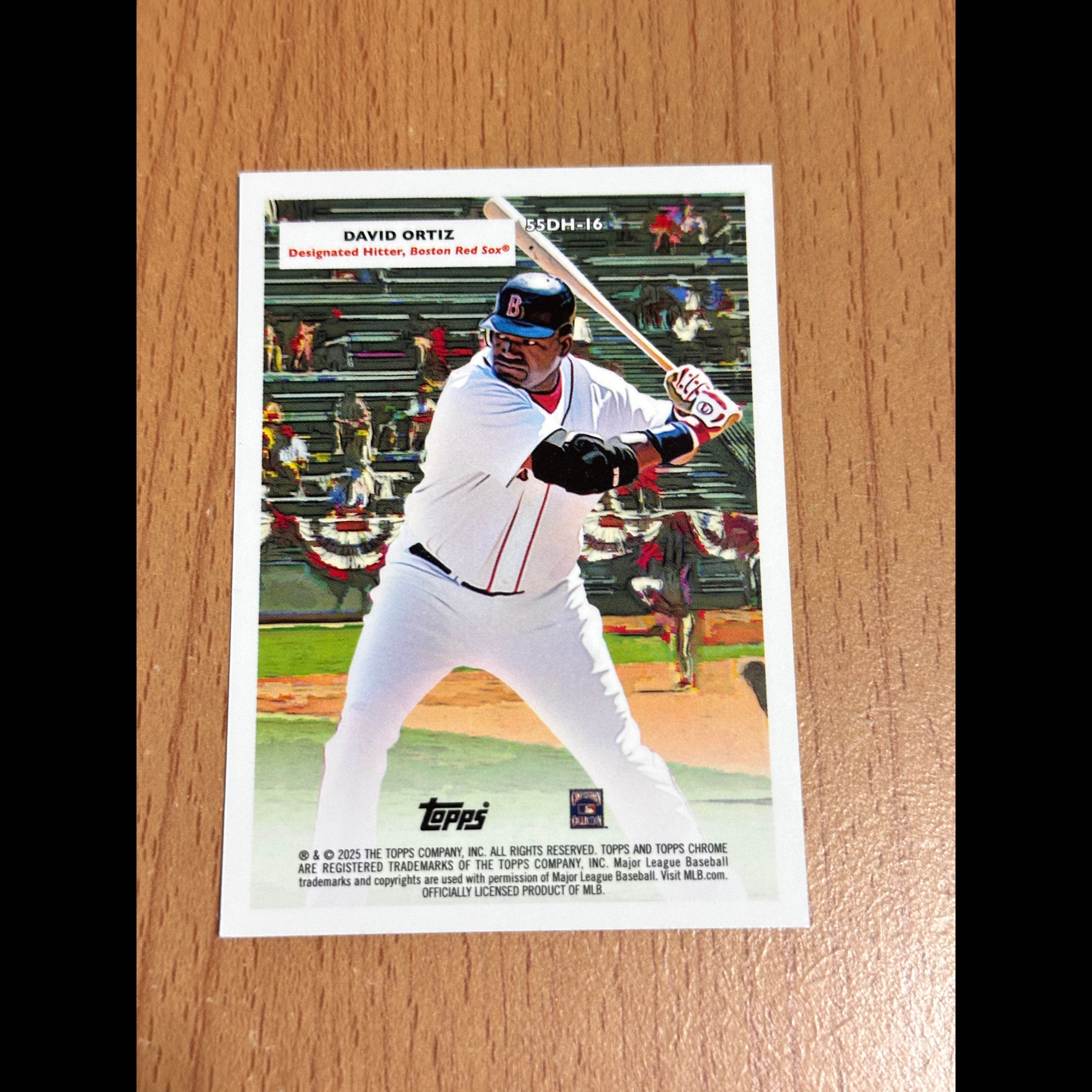 Topps Pedro Martinez / David Ortiz Riff 1枚