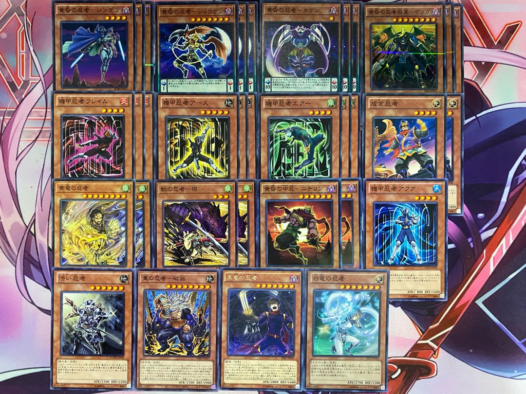 調整パーツ付き】遊戯王 忍者 本格構築済みデッキの通販 ad 調整パーツ付き】遊戯王 忍者 本格構築済みデッキの通販 ad