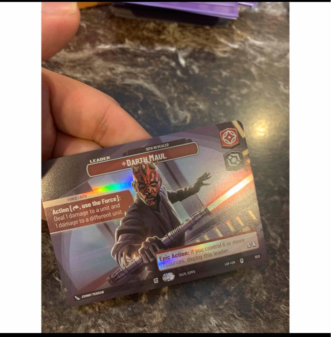 スターウォーズ　アンリミテッド　ダースモール　ショーケース　レア　1013 1枚