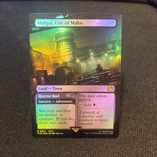 Foil] Midgar, City of Mako, land R 1枚