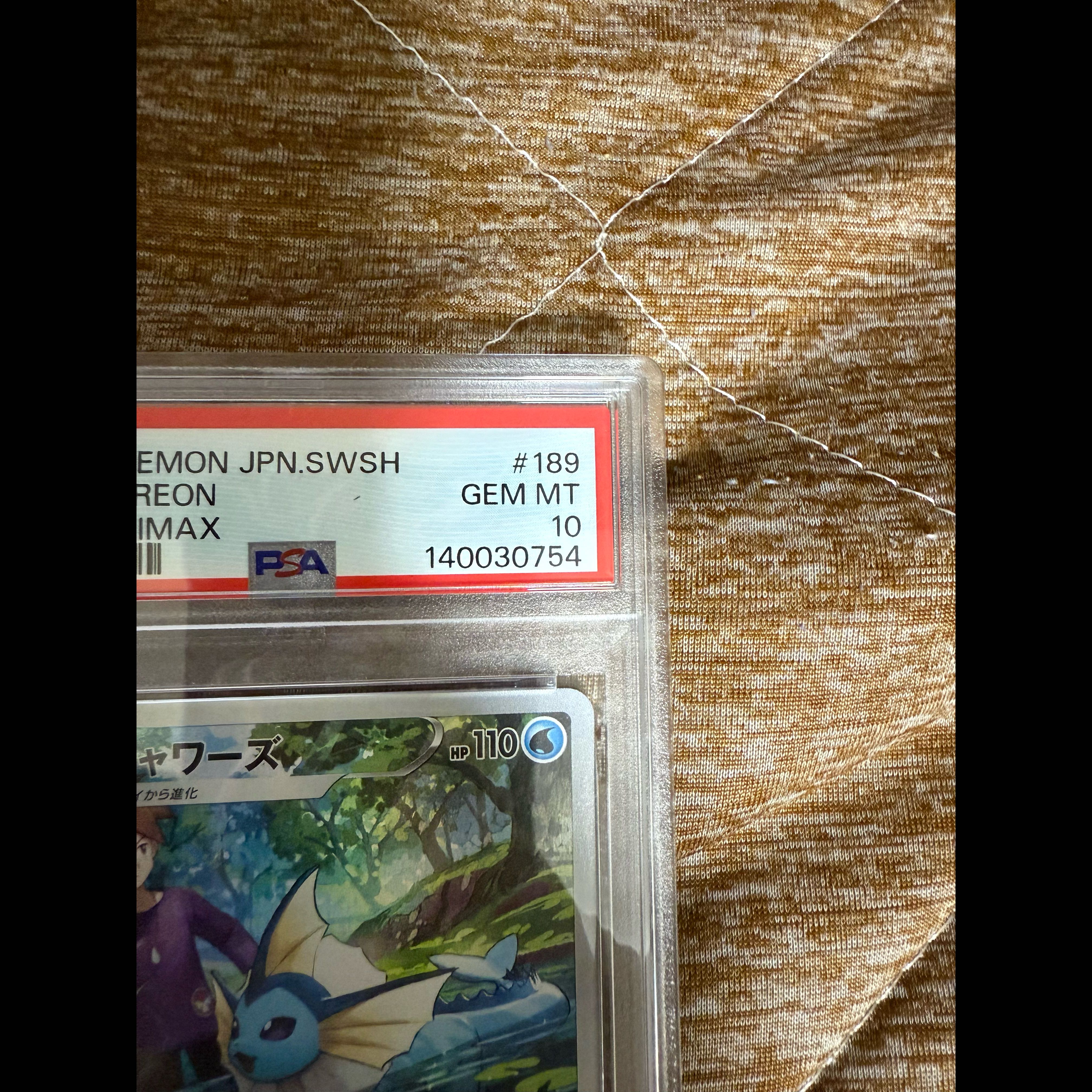 PSA10 シャワー 【PSA10】シャワーズ CHR 189/184 1枚
