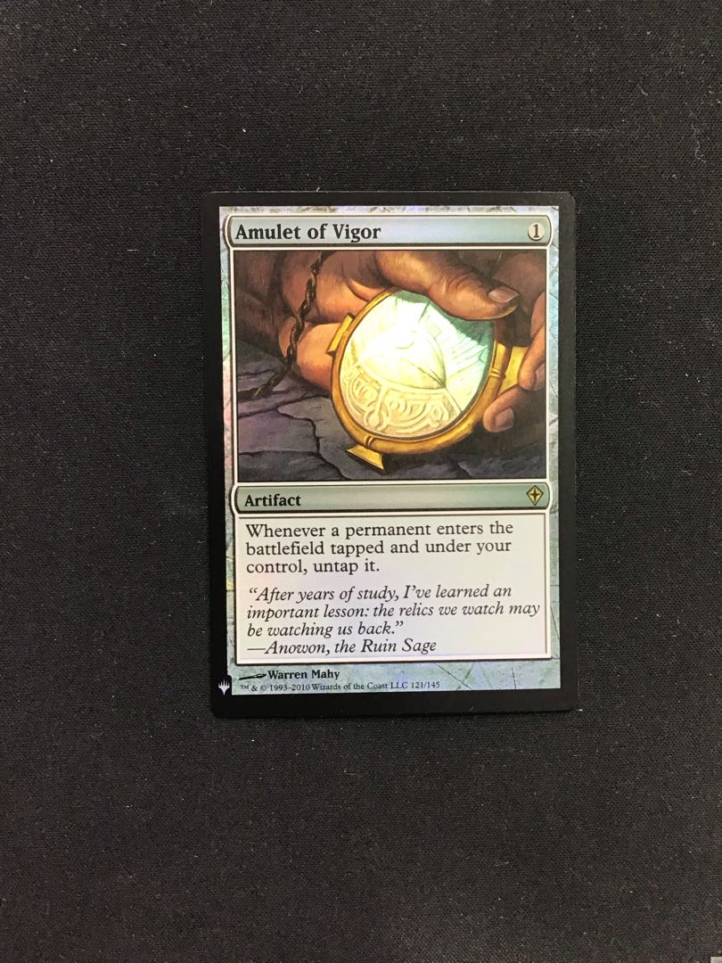 Amulet of Vigor(LIST spec.)(foil)