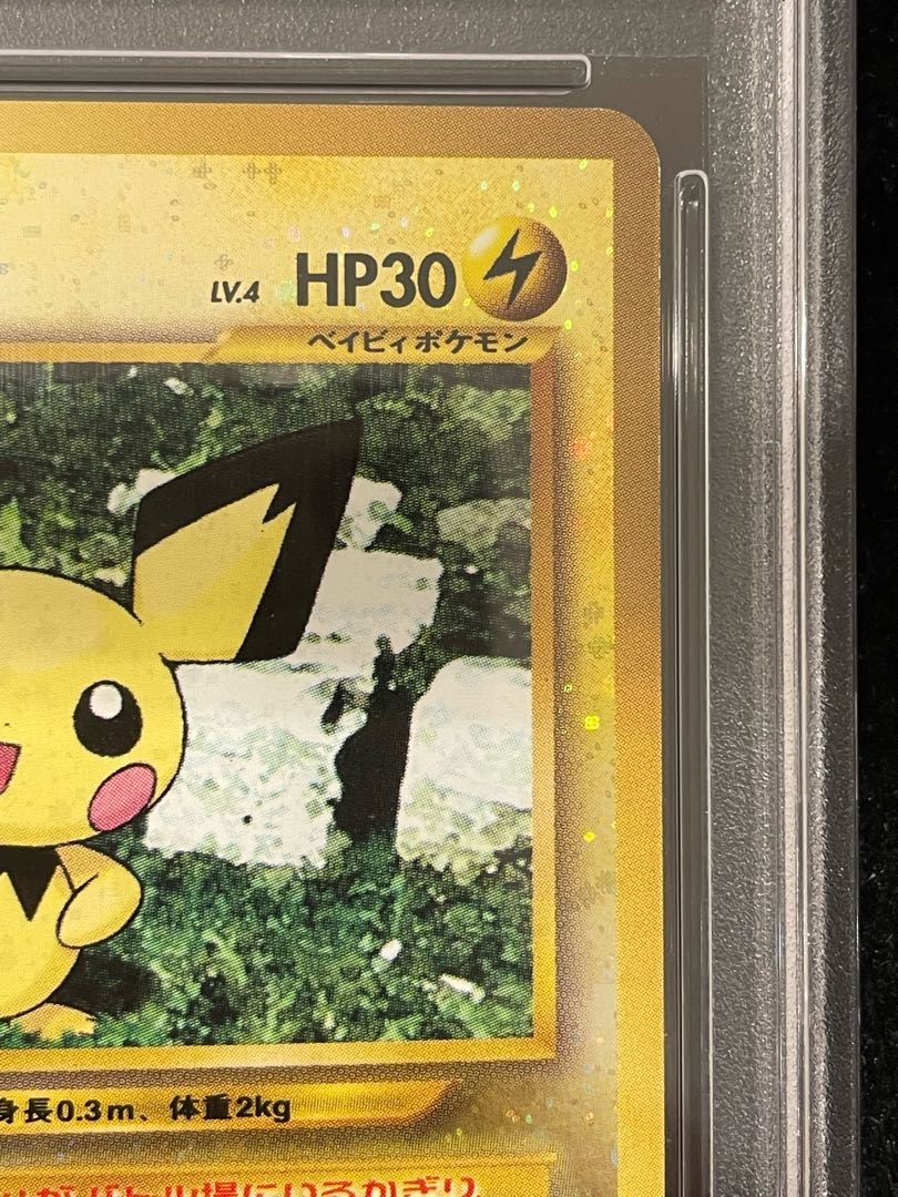 PSA10] Pichu Premium File Kira Old Back 1枚
