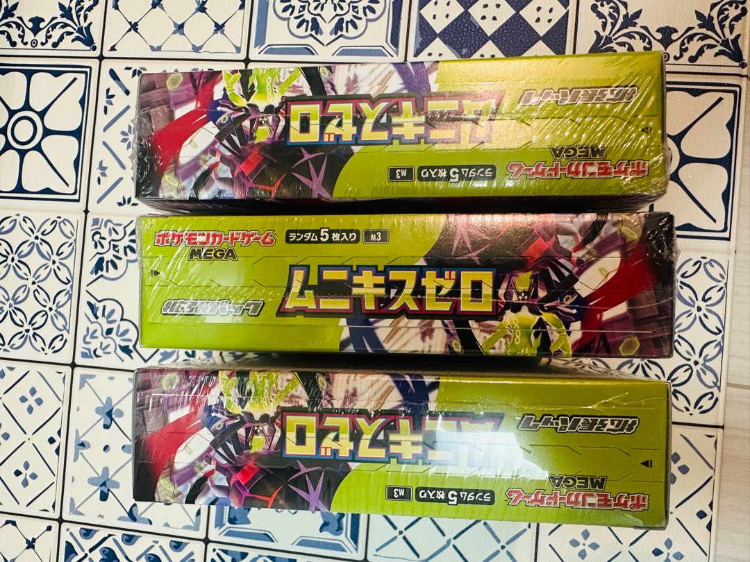 新品未開封　シュリンク付き ポケカ　ムニキスゼロ×12ボックス 新品未開封 ポケカ ムニキスゼロ12BOX シュリンク付き - メルカリ