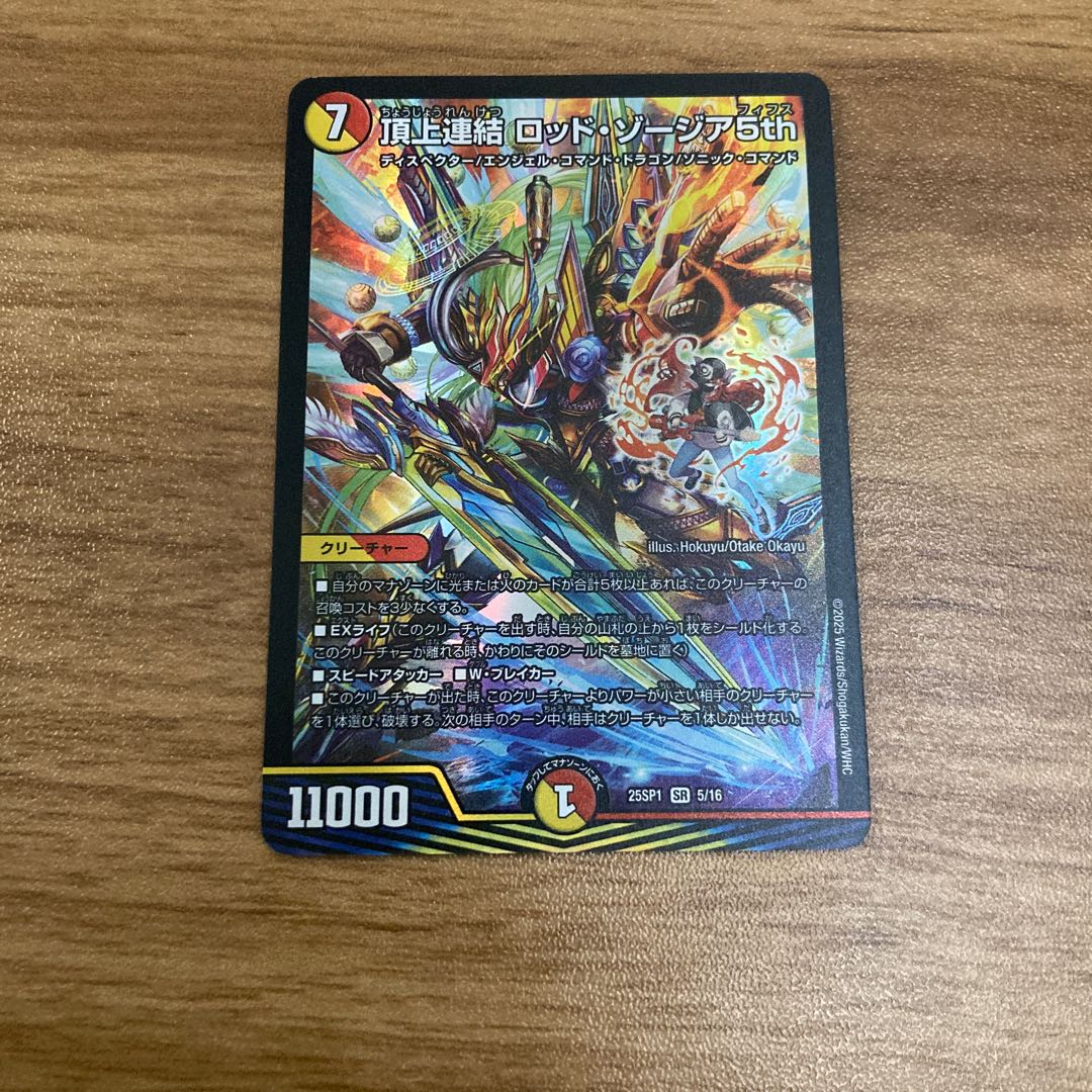 頂上連結 ロッド・ゾージア5th SR 5/16 1枚