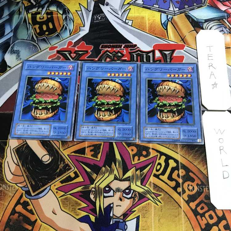 Hungry Burger 2nd period ver 3 Normal 3-card set Tera