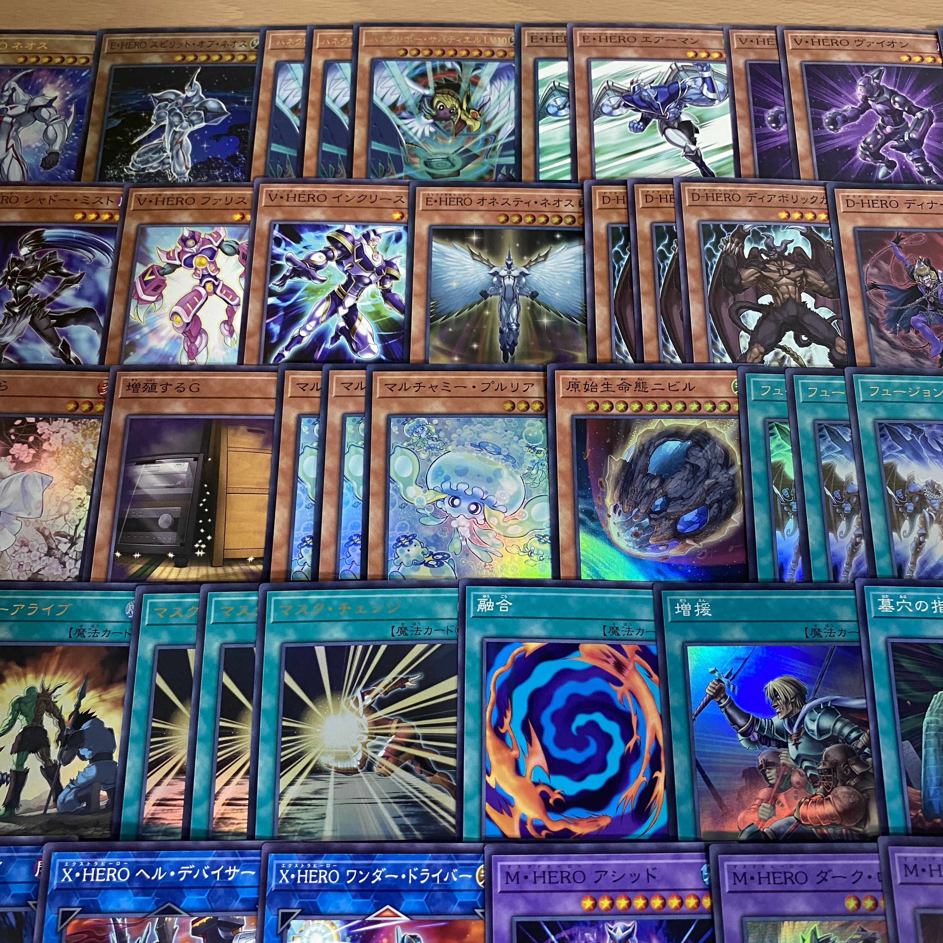 E・HEROデッキ【以下検索 ヒーローアライブ  F・HEROフレイムウィングマン 遊戯王 本格構築 まとめ売り 初期 2期 レリーフ ゲートボール】 1枚