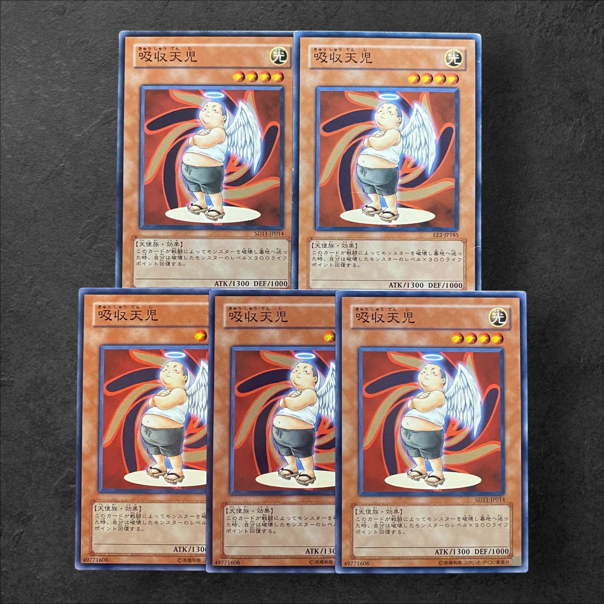 6843 [King of Games] Absorbing Kid from the Sky 5-card set