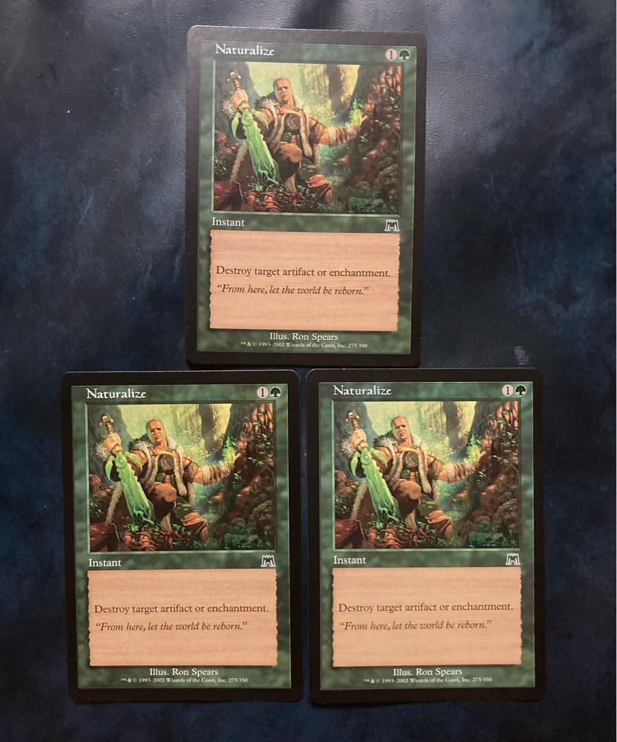 MTG   帰化　3枚　マジックザギャザリング 3枚