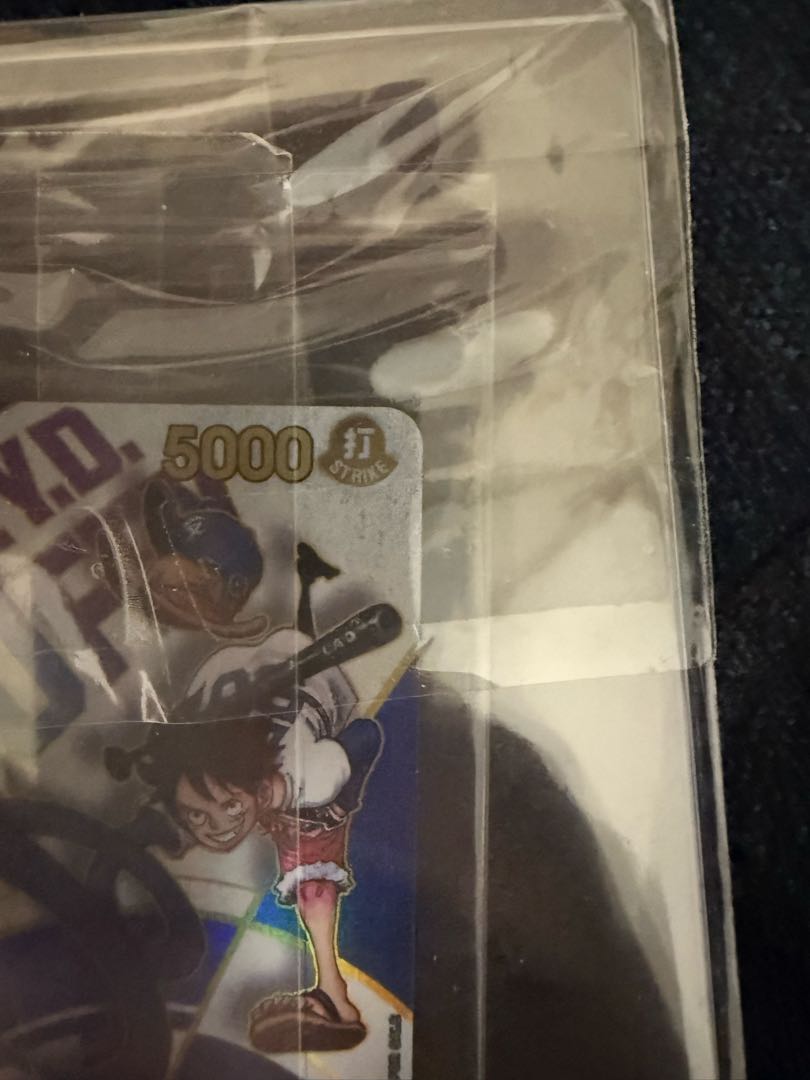 unopened (state) Monkey D. Luffy (English version/Dodgers) PROMO EB02-010