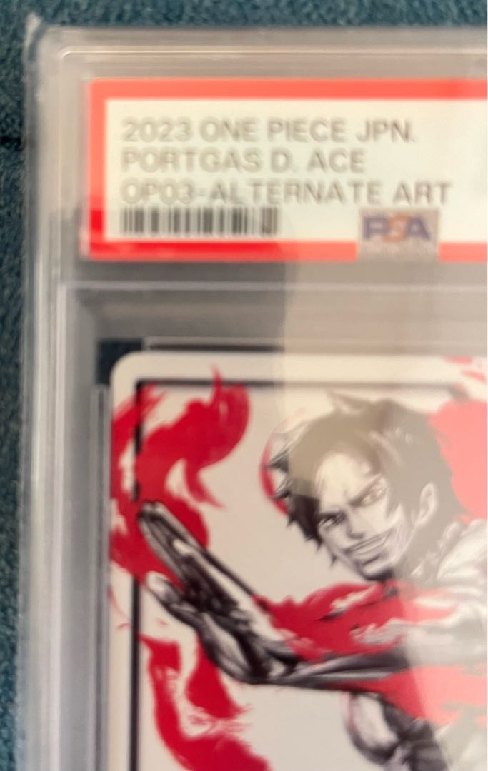値下げ中　価格交渉可 【PSA10】ポートガス・D・エース(パラレル) P-L OP03-001 1枚