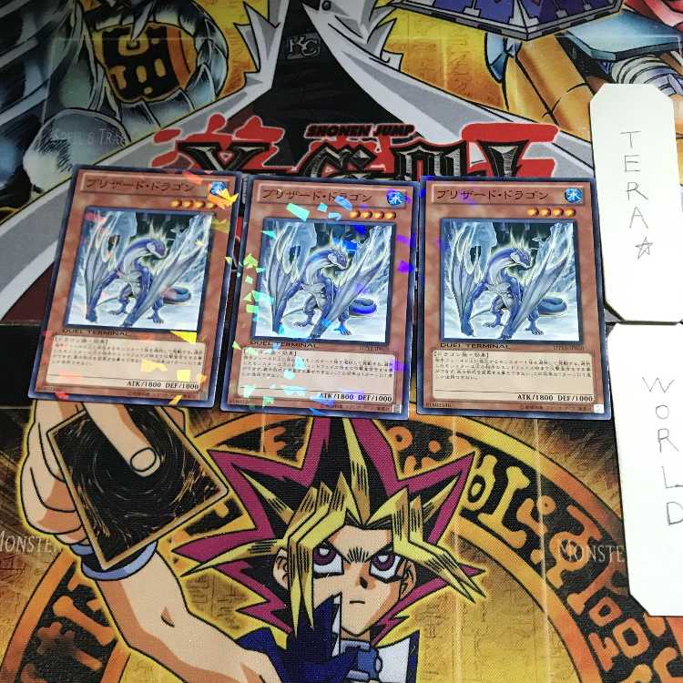ブリザード・ドラゴン DT13 2 デュエルターミナル 3枚セット てら