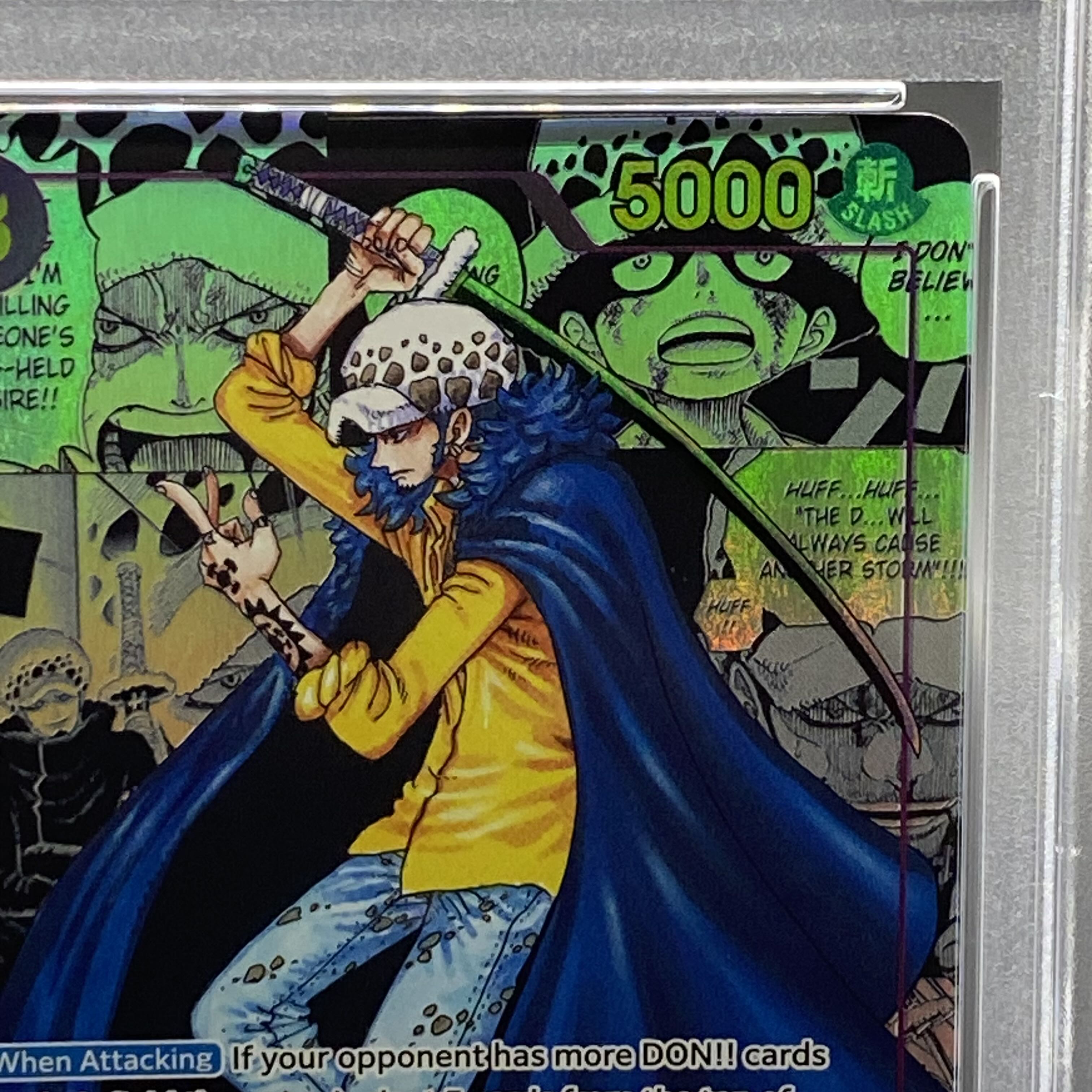 [PSA10] Trafalgar Law [English] (Comipara / Manga Background) [SR] {OP05-069}