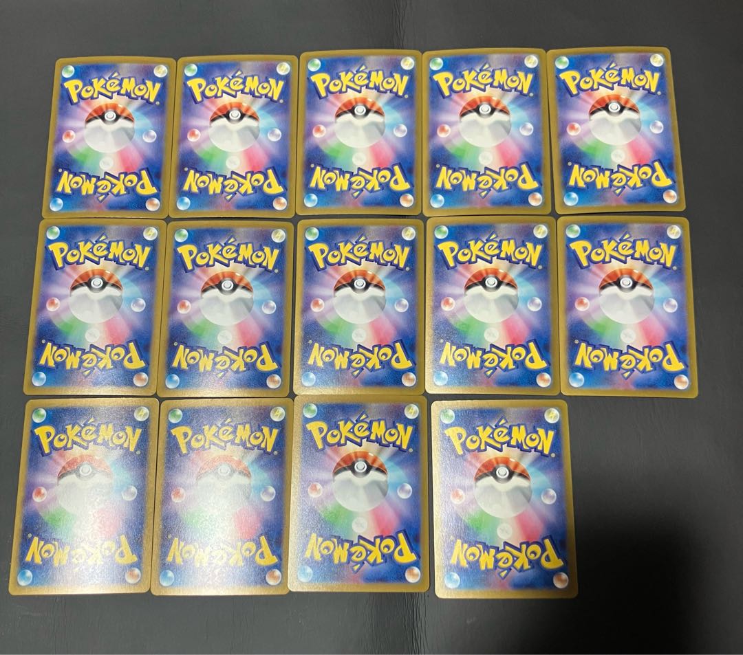 Condition B] 14 Pokekas Gengar, sold in bulk. 1枚