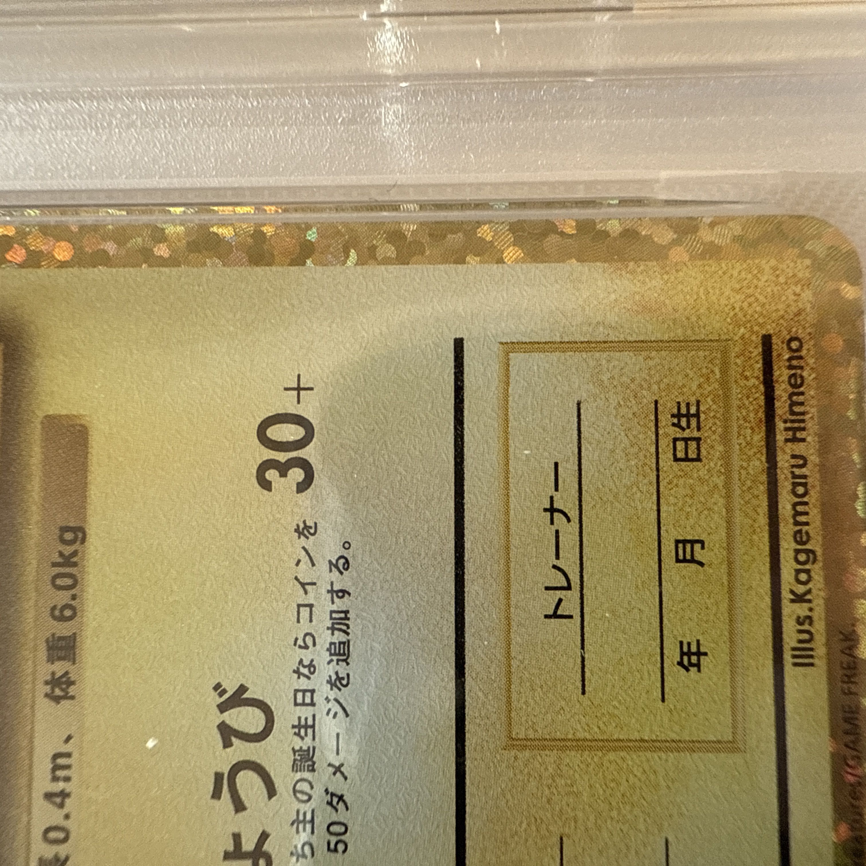 PSA10]_'s Pikachu (25th) PROMO PROMO 007/025 1枚