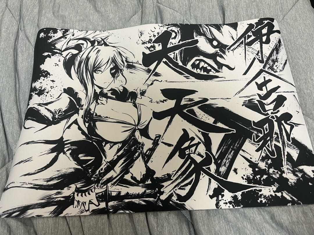 Musashi Miyamoto Fate FGO Monochrome Play Mat