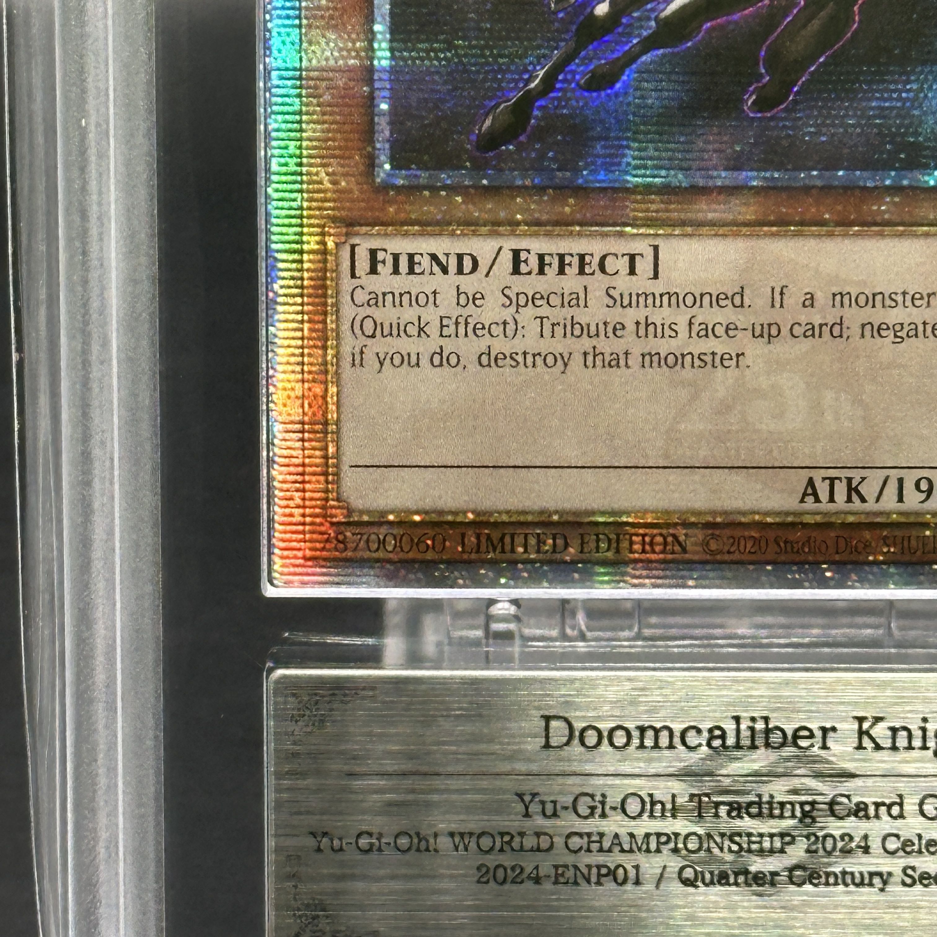 [ARS10] Death Knight Death Calibur Knight (English Edition) [25th] {2024-ENP01} 1枚