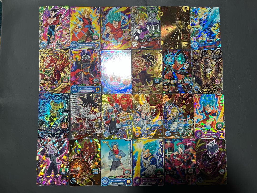 Condition: B Dragon Ball Heroes 127 cards, sold in bulk. 1枚