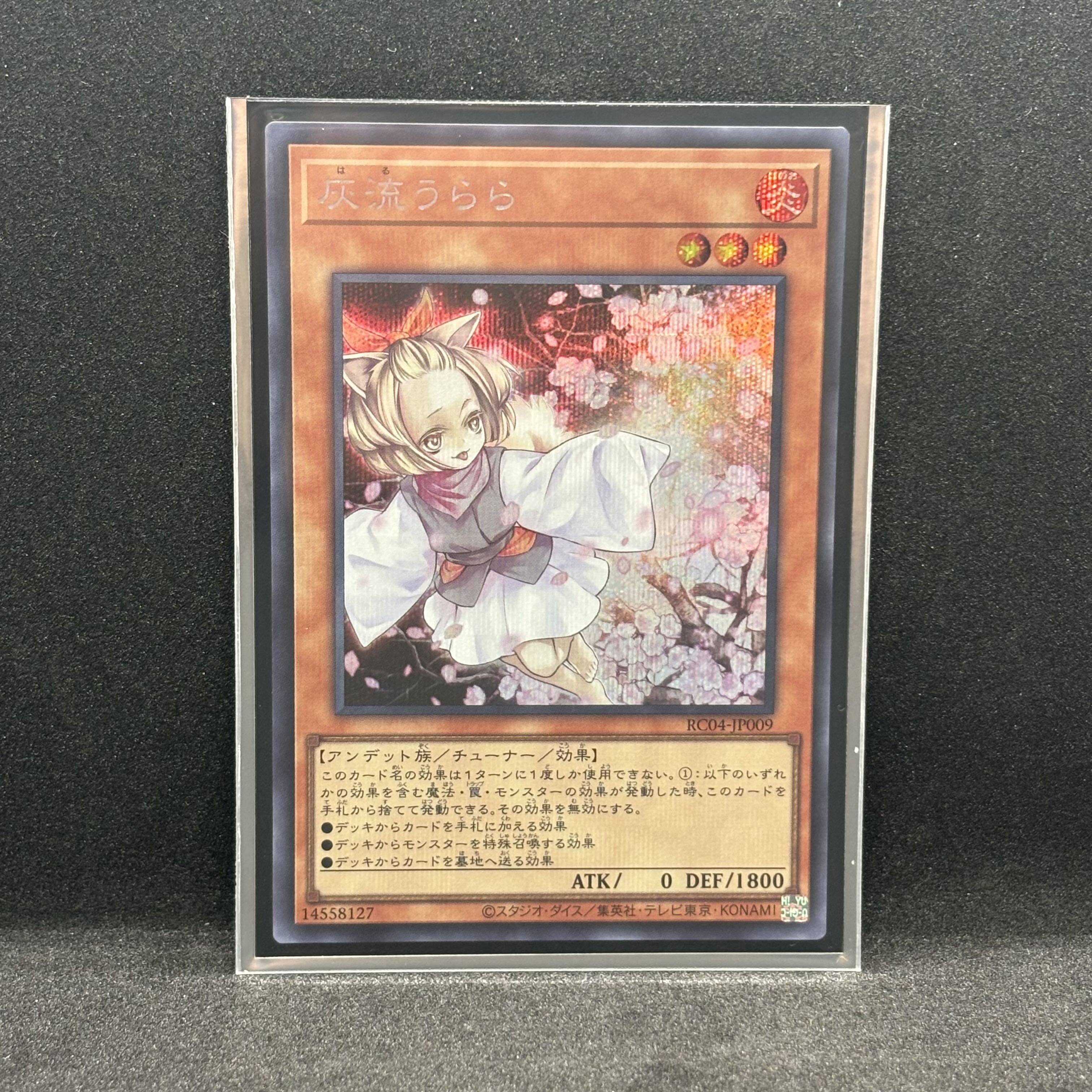 Ash Blossom & Joyous Spring Secret Rare JP009 1枚