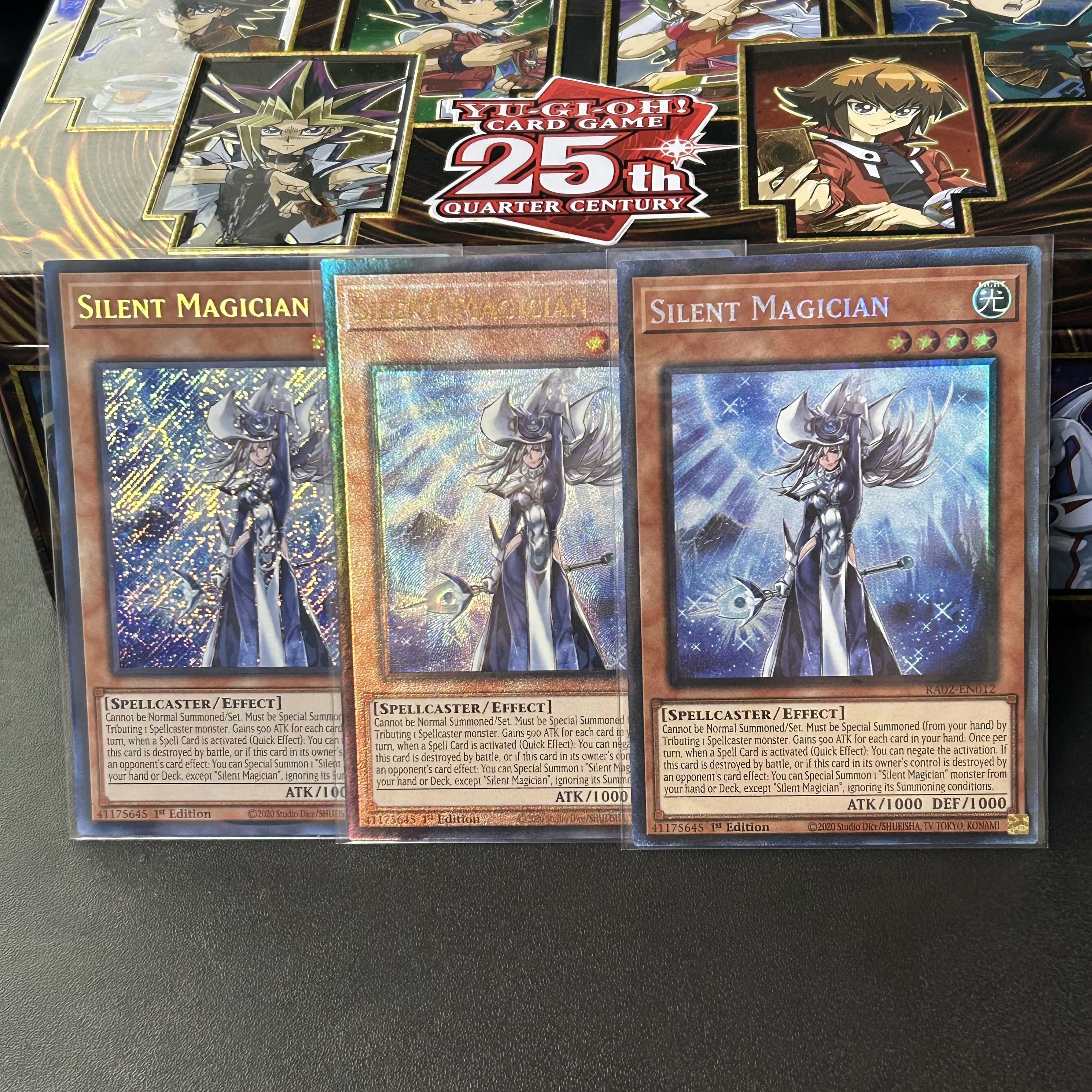 Silence Magician - Mystic Magician Ultimate Rare, etc. Set of 3