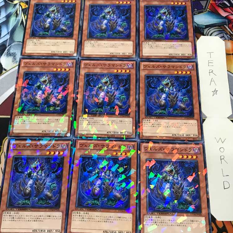 Evilswarm Salamandra DT14 1 Duel Terminal Effects Set of 9 Tera 9枚