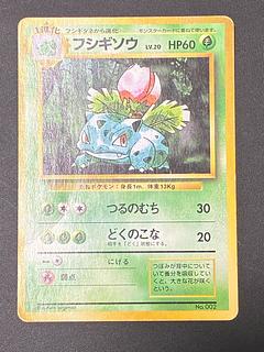 Ivysaur First edition, unmarked, old back. 1枚