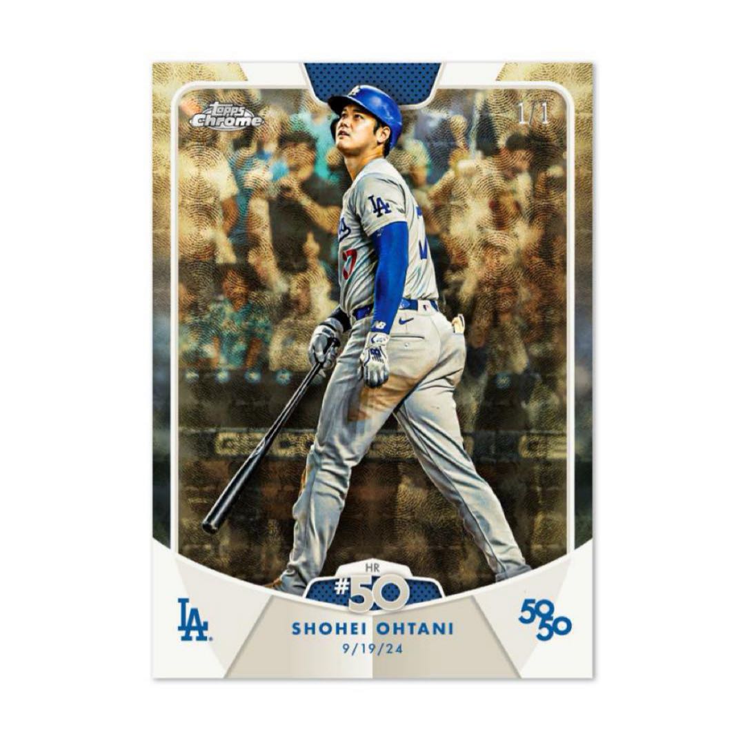 2024 Topps 50/50 大谷翔平– 10pack 1box