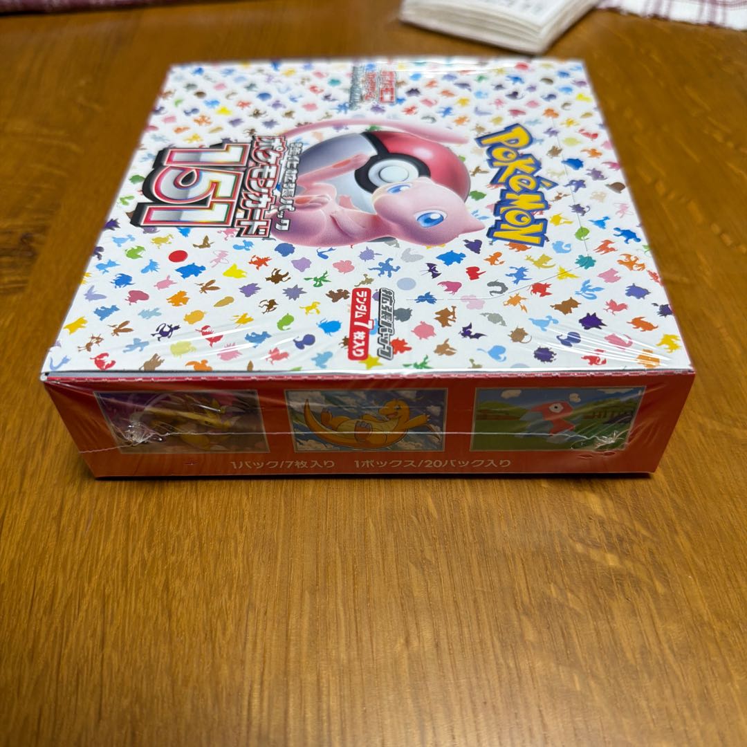 Enhanced Expansion Pack "Pokémon Card 151 (Ichigoichi)" Unopened box 1BOX