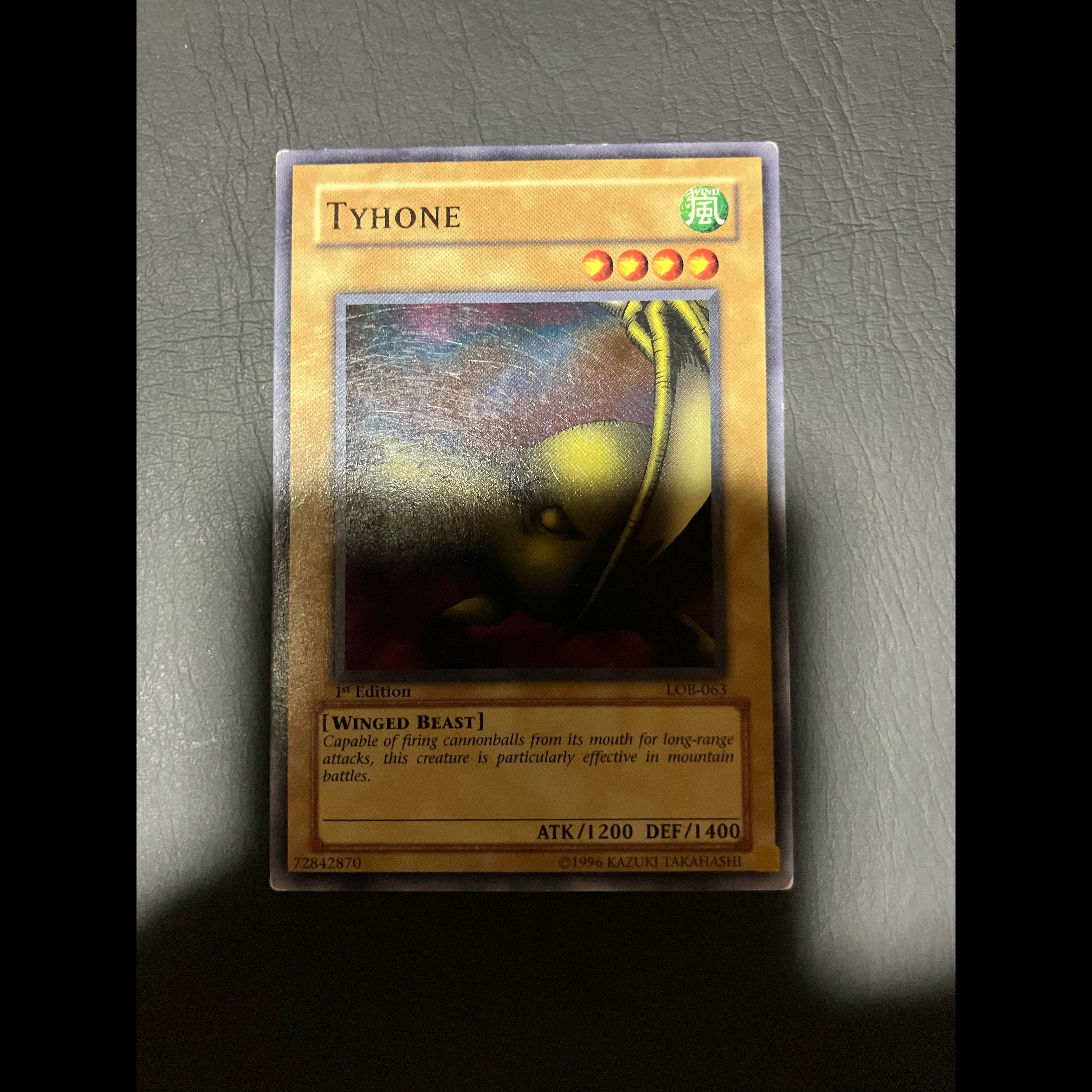【状態】C 遊戯王　Z2 旧アジア　タイホーン 1枚