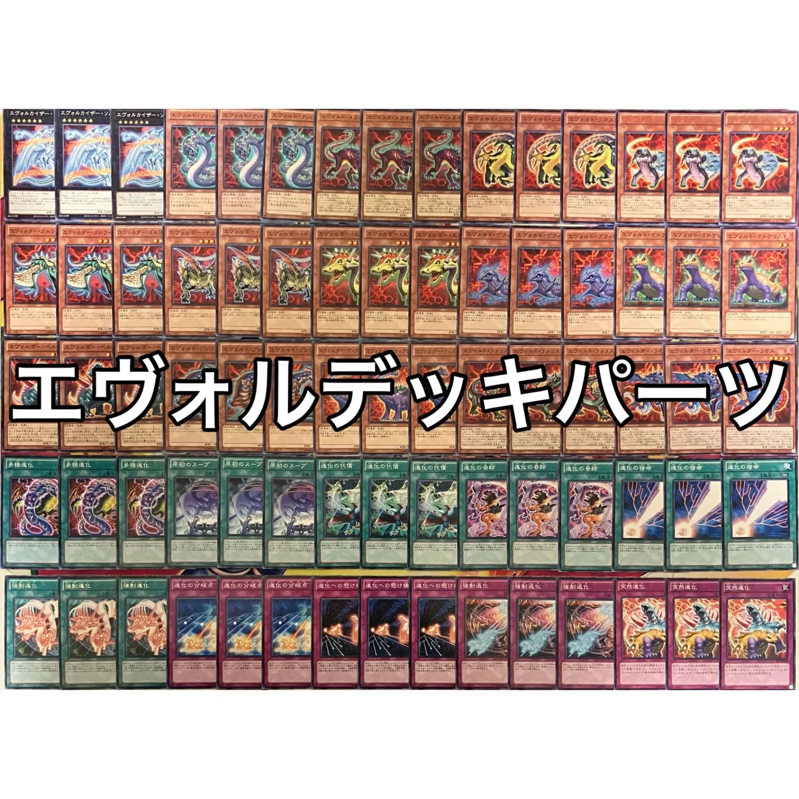 エヴォルデッキパーツ 遊戯王