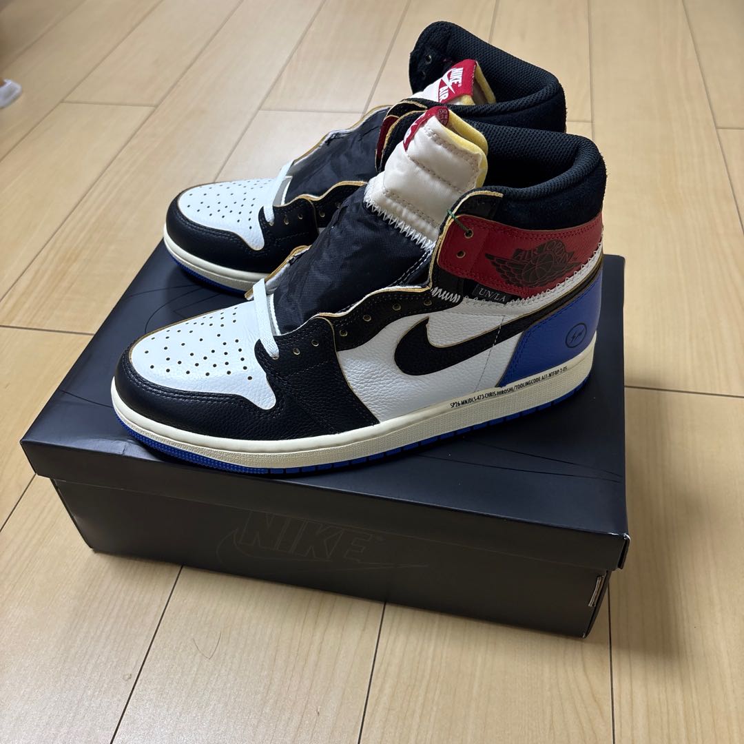 即発送fragment UNION Nike Air Jordan 1 27cmユニオン　フラグメント　エアジョーダン1 27cm