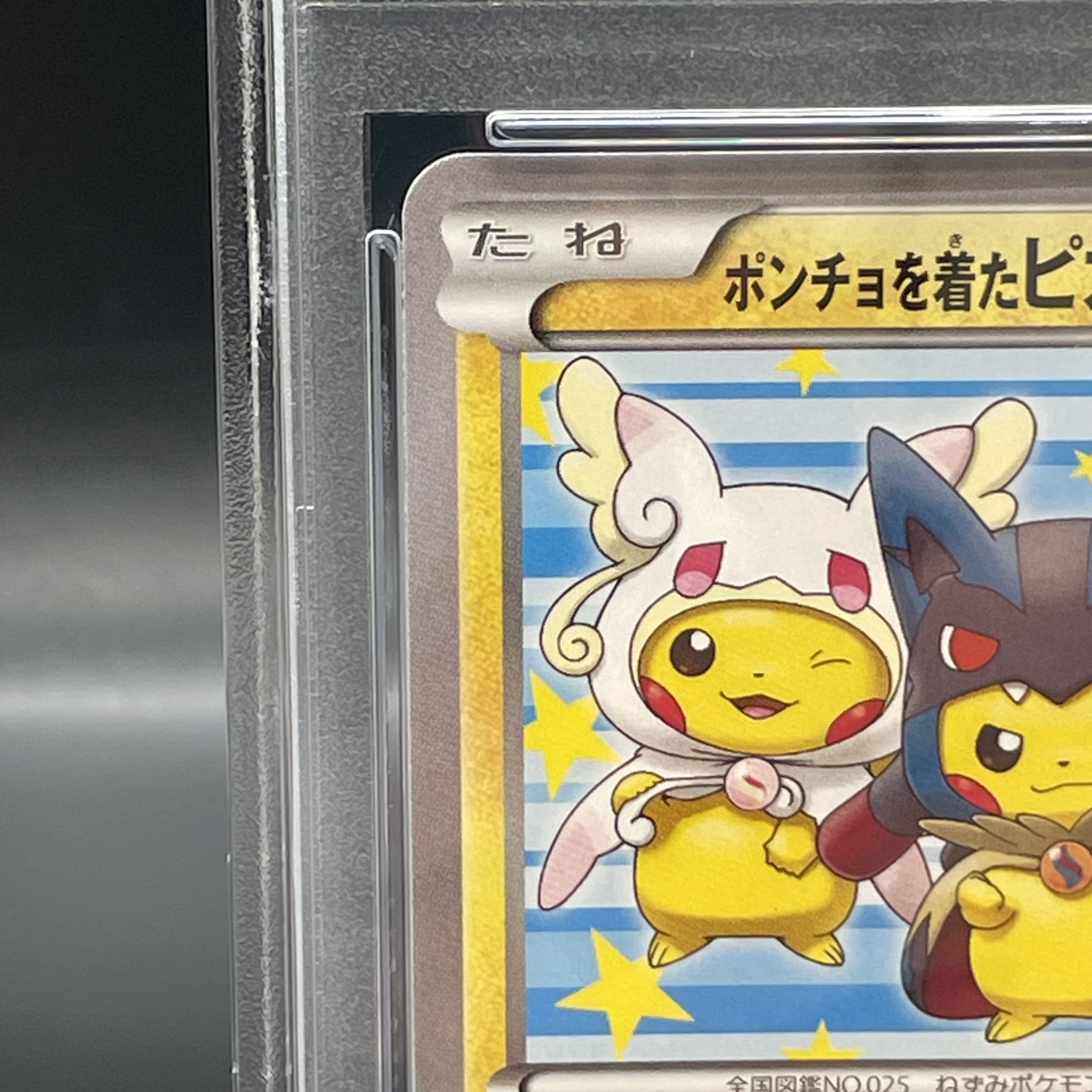 PSA10] Pikachu PROMO 203/XY-P in poncho