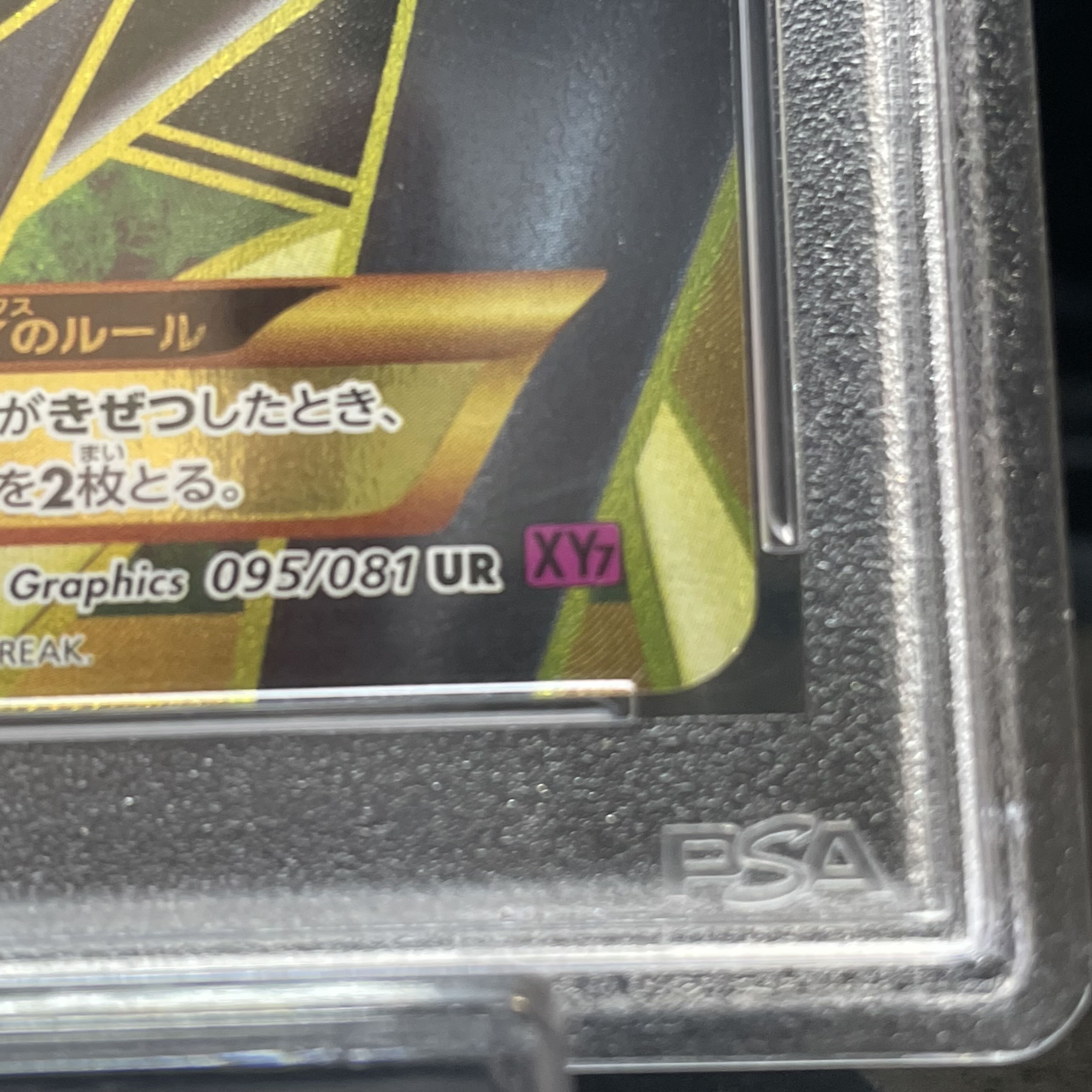 [PSA10] MRayquazaEX UR 095/081 1枚