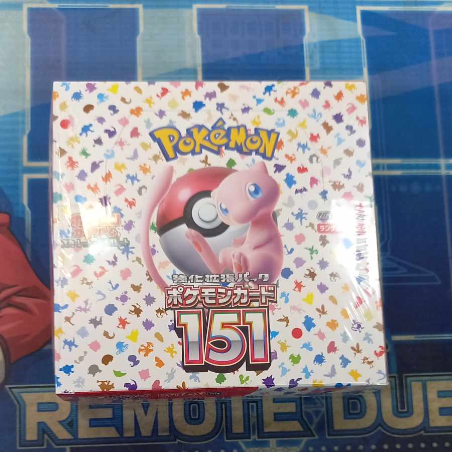 強化拡張パック「ポケモンカード151（イチゴーイチ）」 未開封BOX  1BOX