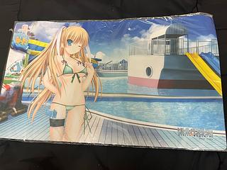 リトルバスターズ　プレイマット　朱鷺戸沙耶　ラバープレイマット　