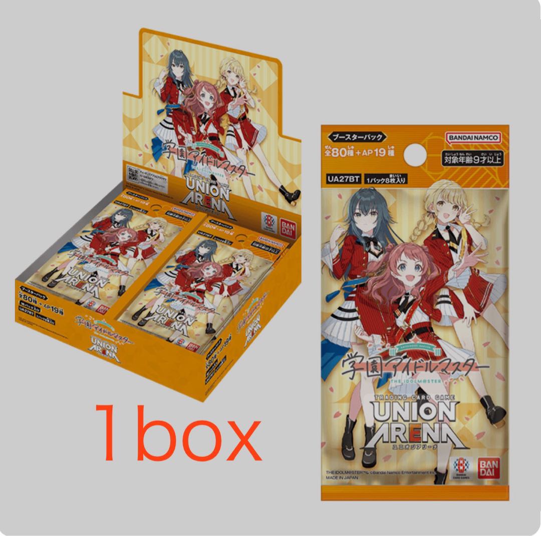 Flareon Pack Gakuen Idol Master [UA27BT] Unopened Box 1BOX