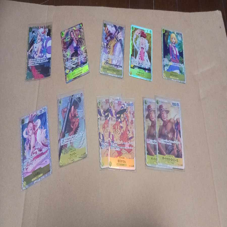 One Piece Cards Retired: approx. 5,000 cards, rare, multiple parallels