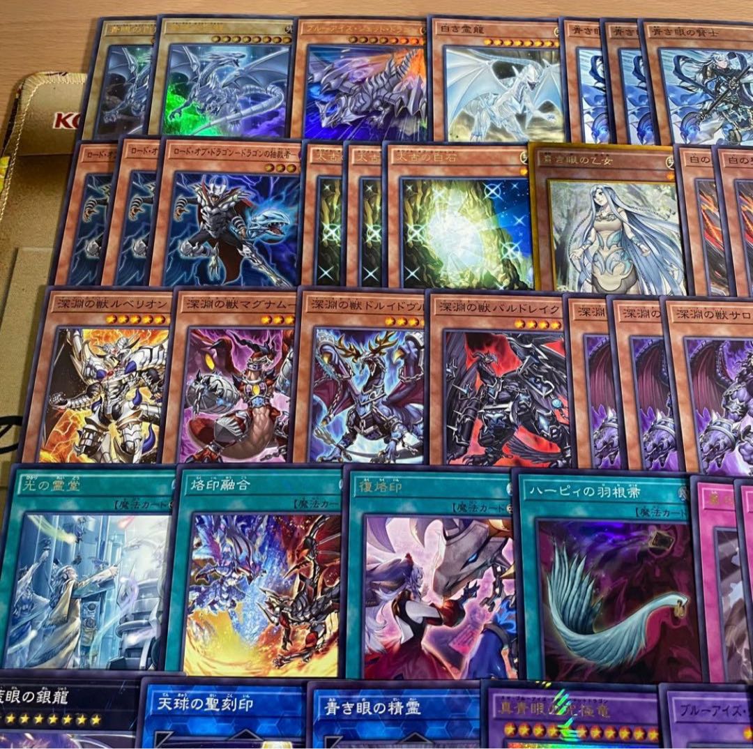 Branded Blue-Eyes White Dragon Deck [search below Abyssal Beast Magnumart Yu-Gi-Oh Full Scale Constructed Collective Sale Early 2nd Period Relief Gateball Deck Parts] 1枚