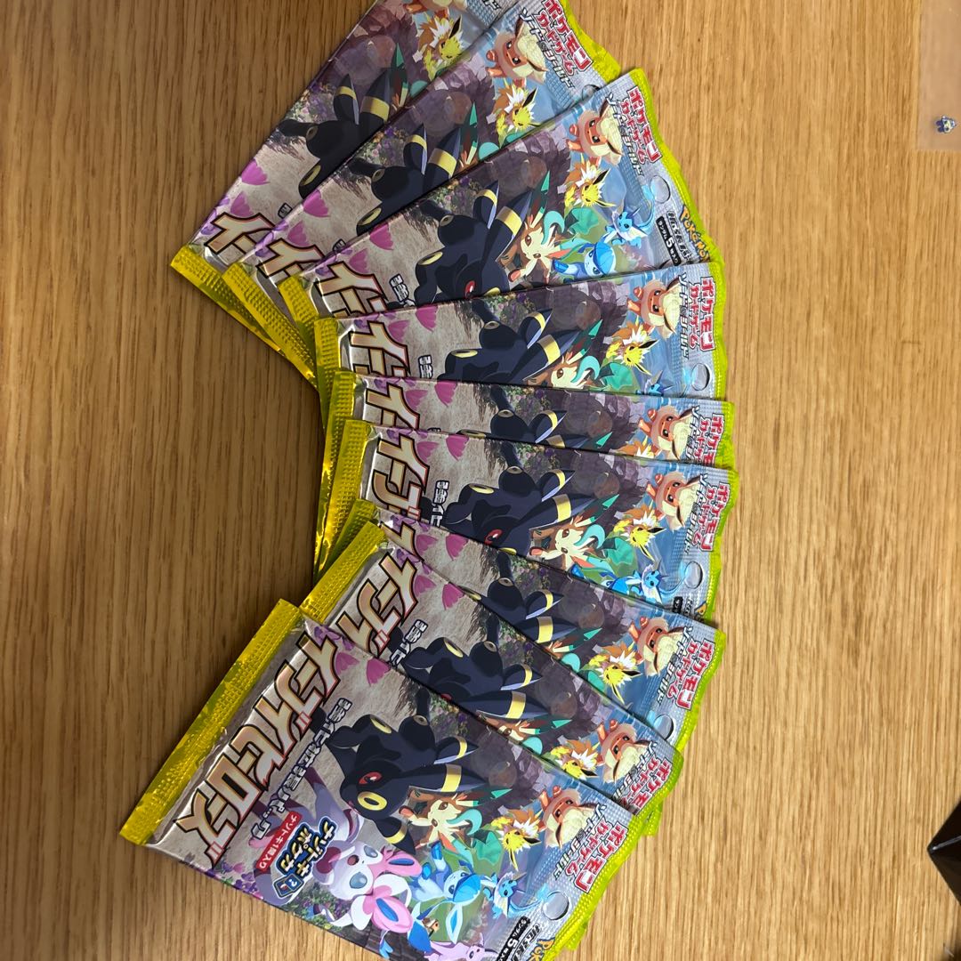 Price reduction is possible! Eevee Heroes Unopened Pack 9パック