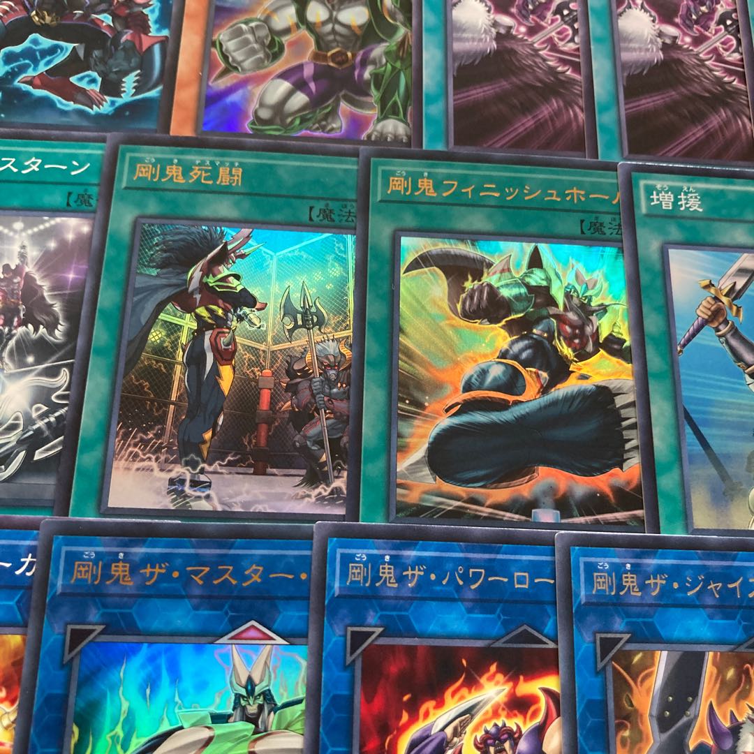 Yu-Gi-Oh Tsuyoki Deck Gouki Suprex The Tyrant Ogre The Great Ogre Finish Hold Gouki Cage Match Gouki Re-Match 1枚