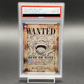 【PSA10】モンキー・D・ルフィ(パラレル)(手配書) SP OP05-119