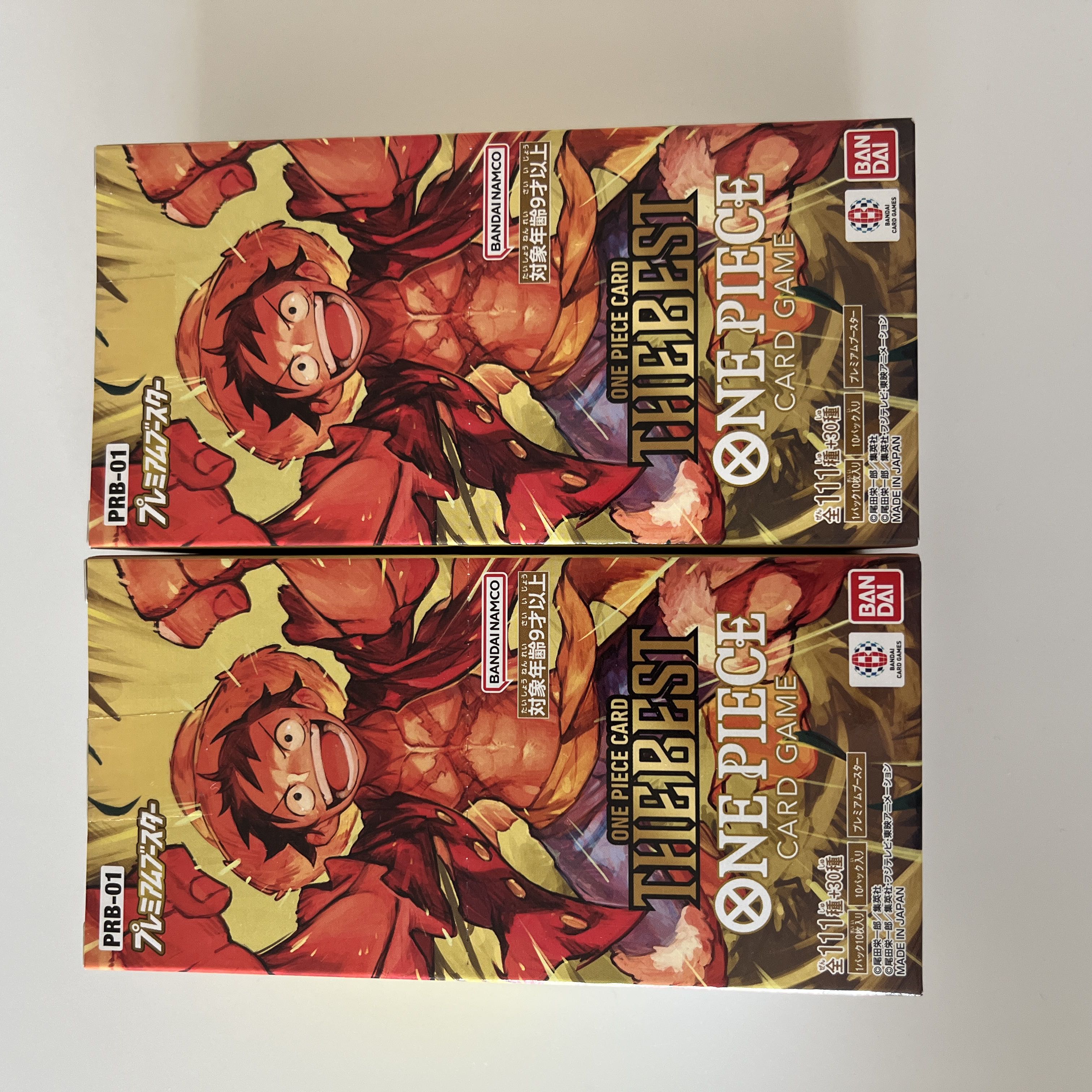 New with unopened tape Premium Flareon ONE PIECE CARD THE BEST [PRB-01] Unopened BOX 2BOX