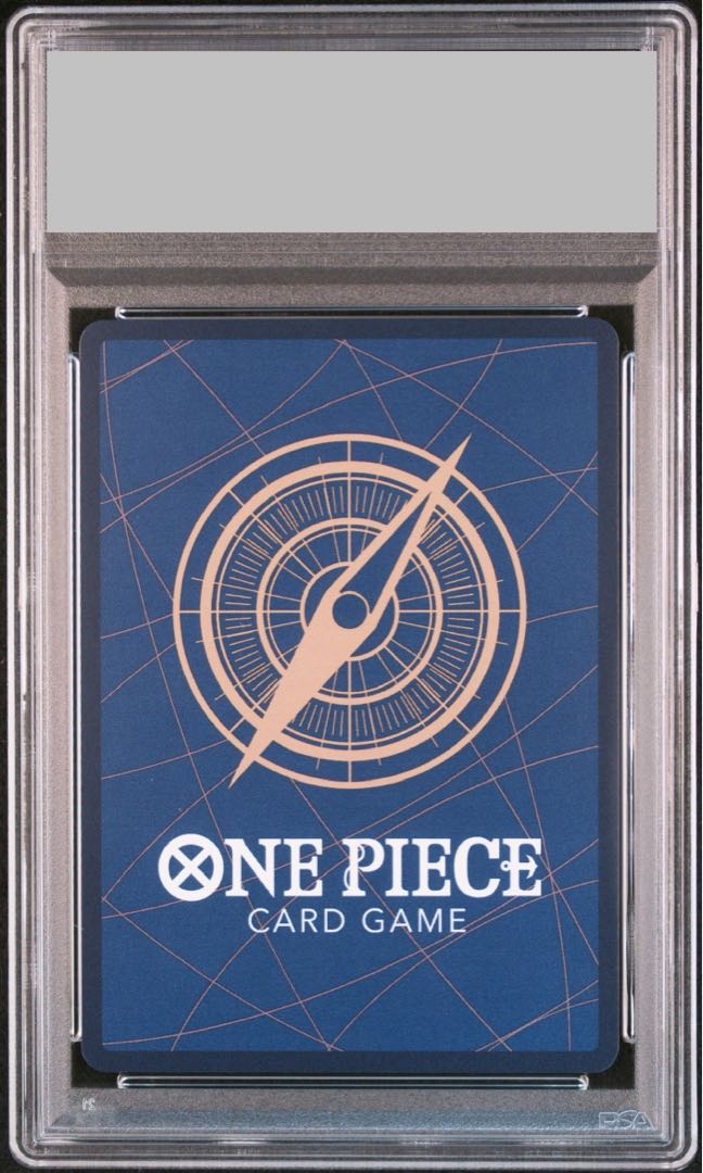 【PSA10】ナミ(パラレル)(スーパーパラレル)(コミックパラレル・コミパラ・漫画背景) P-R OP01-016